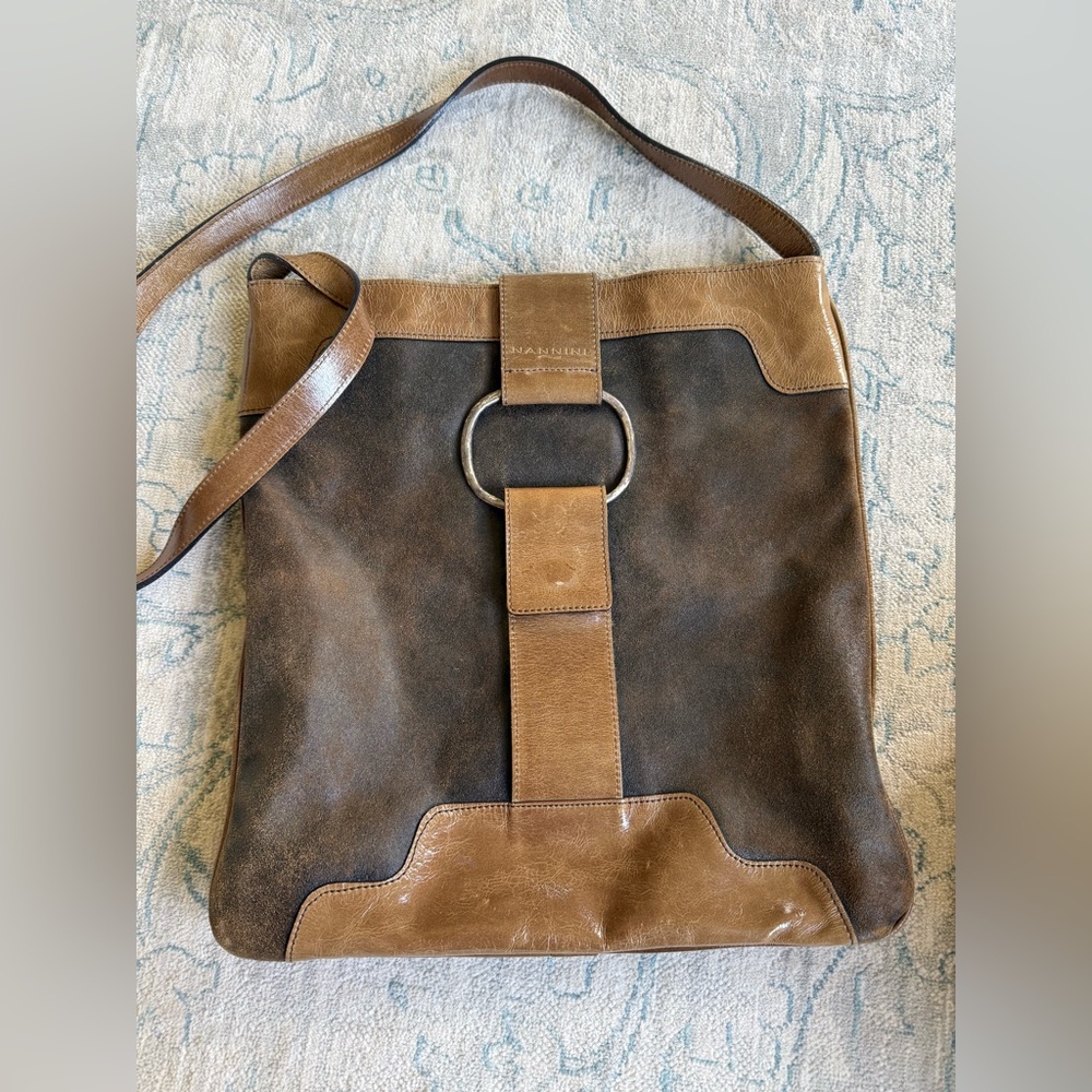 Nannini Leather Shoulder Bag